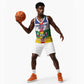 Personalized Central African Republic Basketball Jersey African Zo Kwe Zo - African Pride