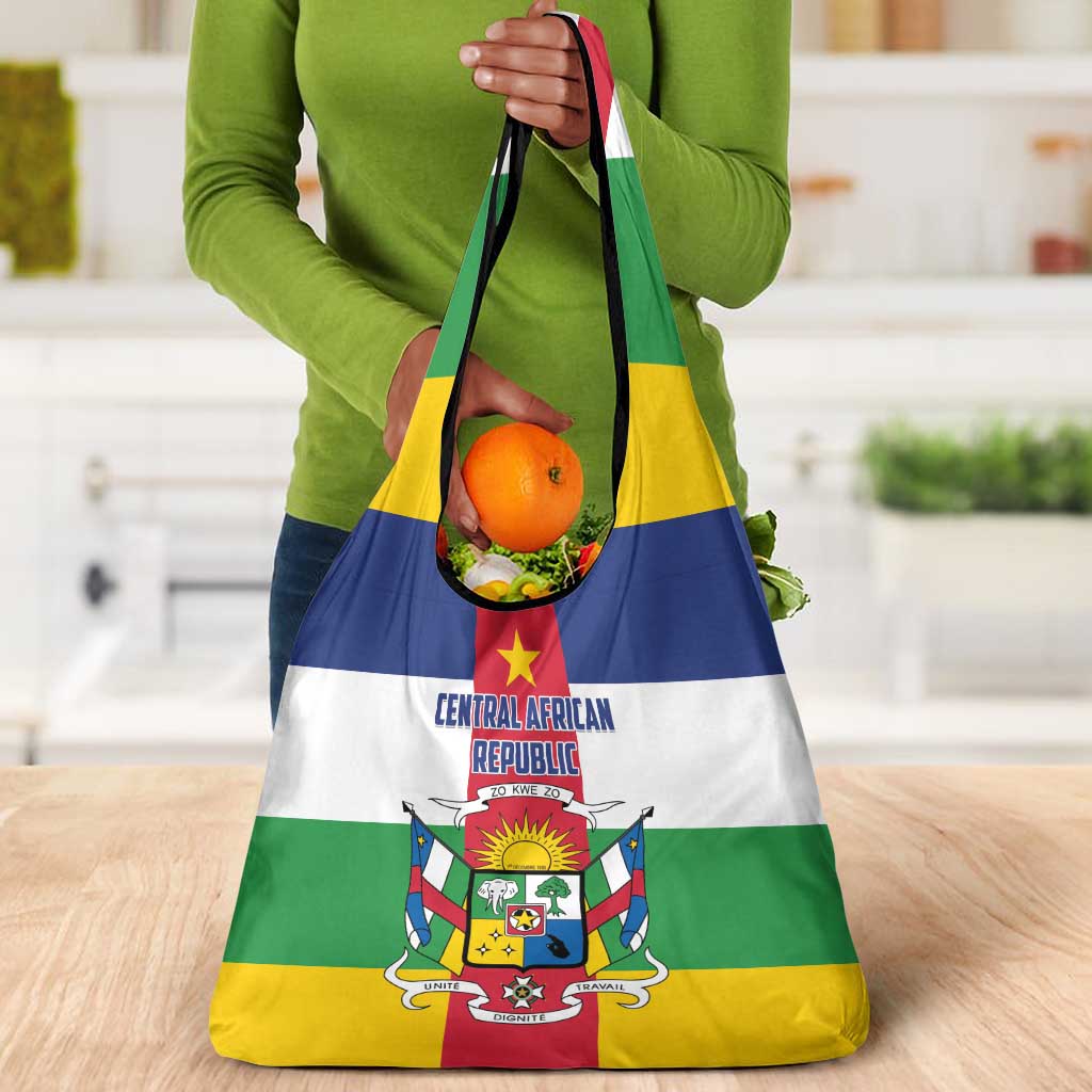 Central African Republic Grocery Bag African Zo Kwe Zo