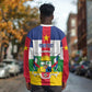 Personalized Central African Republic Long Sleeve Shirt African Zo Kwe Zo LT01
