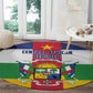 Central African Republic Round Carpet African Zo Kwe Zo