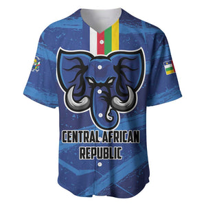 Custom Central African Republic Football Baseball Jersey African Come On Les Fauves