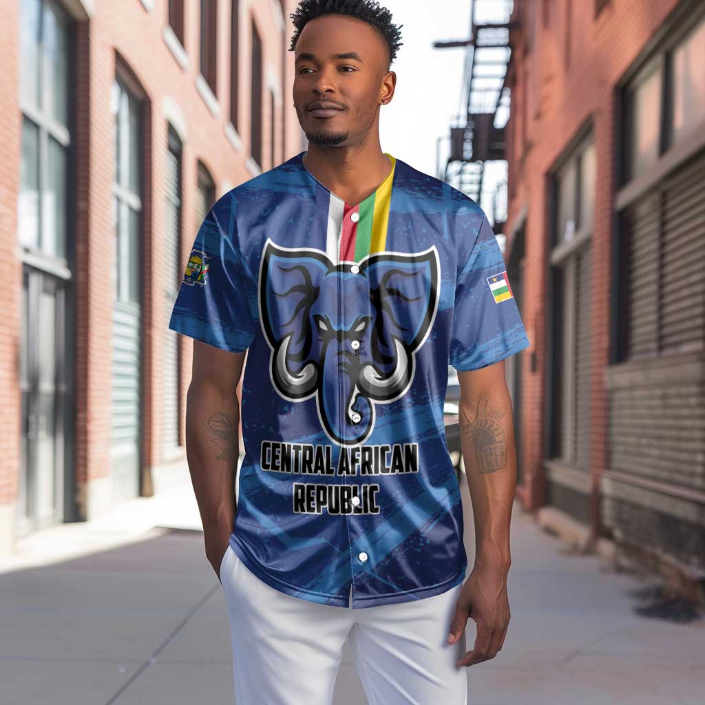 Custom Central African Republic Football Baseball Jersey African Come On Les Fauves