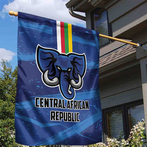 Central African Republic Football Garden Flag African Come On Les Fauves