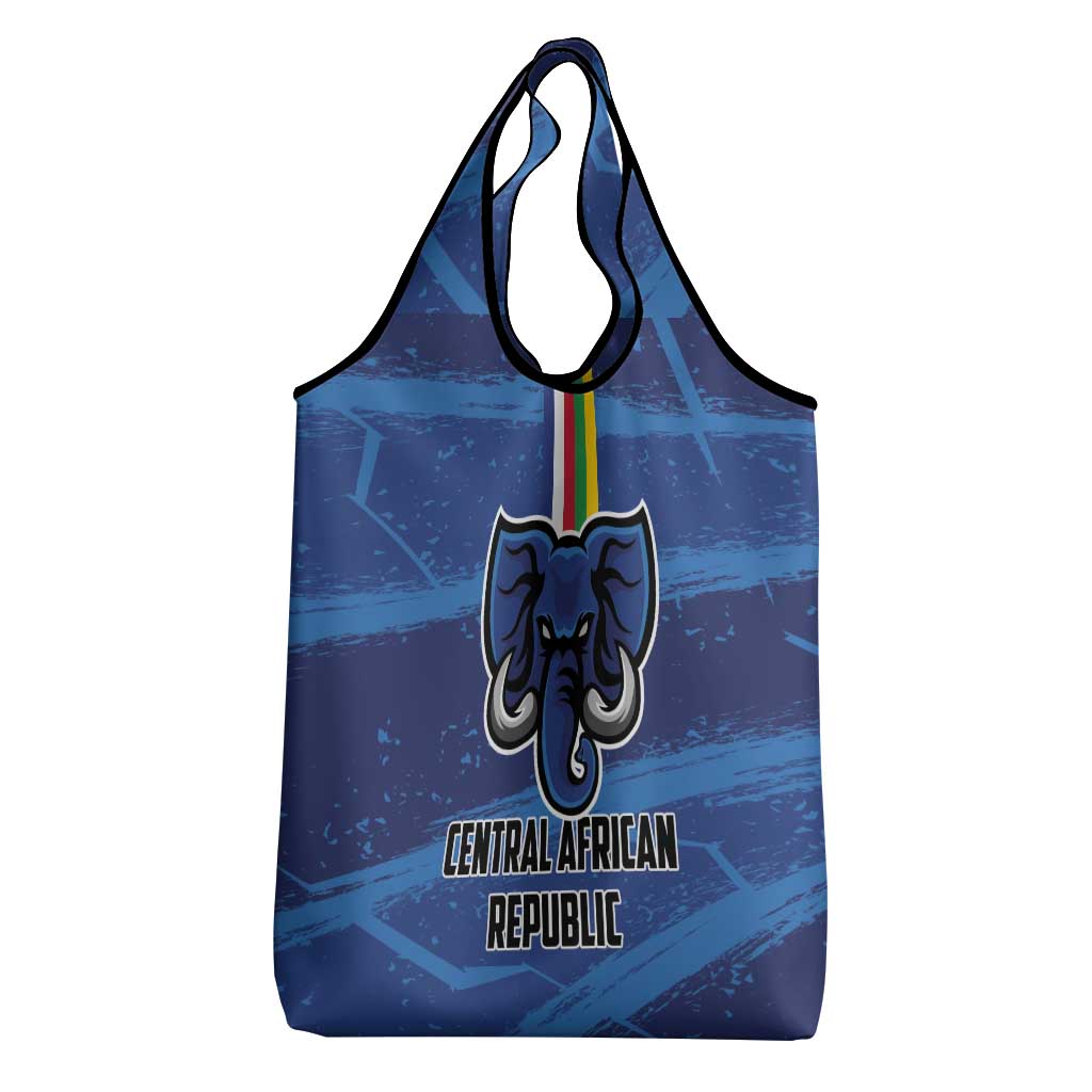 Central African Republic Football Grocery Bag African Come On Les Fauves
