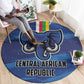 Central African Republic Football Round Carpet African Come On Les Fauves