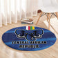 Central African Republic Football Round Carpet African Come On Les Fauves