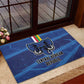 Central African Republic Football Rubber Doormat African Come On Les Fauves