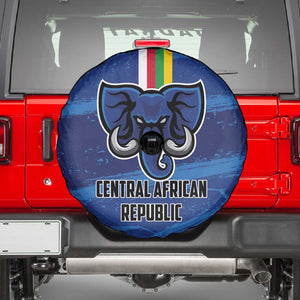Central African Republic Football Spare Tire Cover African Come On Les Fauves