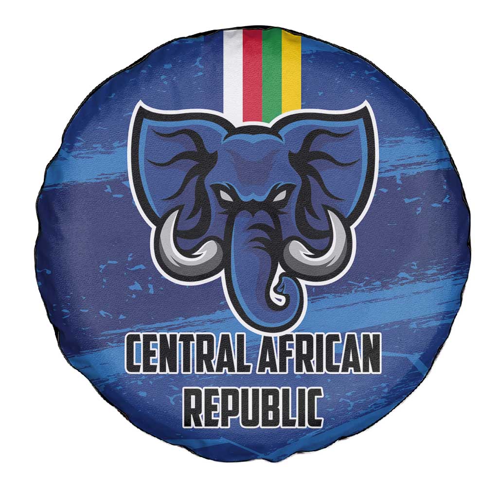 Central African Republic Football Spare Tire Cover African Come On Les Fauves