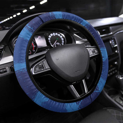 Central African Republic Football Steering Wheel Cover African Come On Les Fauves