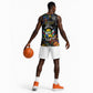 Personalized Central African Republic Basketball Jersey Protea - African Pattern - African Pride