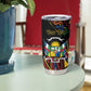 Personalized Central African Republic Tumbler Cup Protea - African Pattern