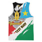 Personalized South Sudan Basketball Jersey East Africa - Grunge Flag Unique - African Pride