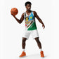 Personalized South Sudan Basketball Jersey East Africa - Grunge Flag Unique - African Pride