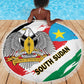 South Sudan Beach Blanket East Africa - Grunge Flag Unique