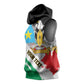 Personalized South Sudan Sleeveless Hoodie East Africa - Grunge Flag Unique - African Pride