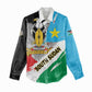 Personalized South Sudan Women Casual Shirt East Africa - Grunge Flag Unique LT01