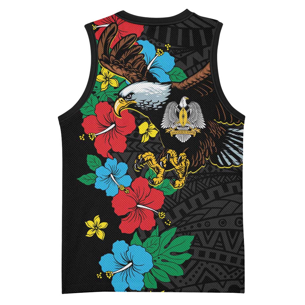 South Sudan Basketball Jersey African Pattern Hibiscus Floral - African Pride