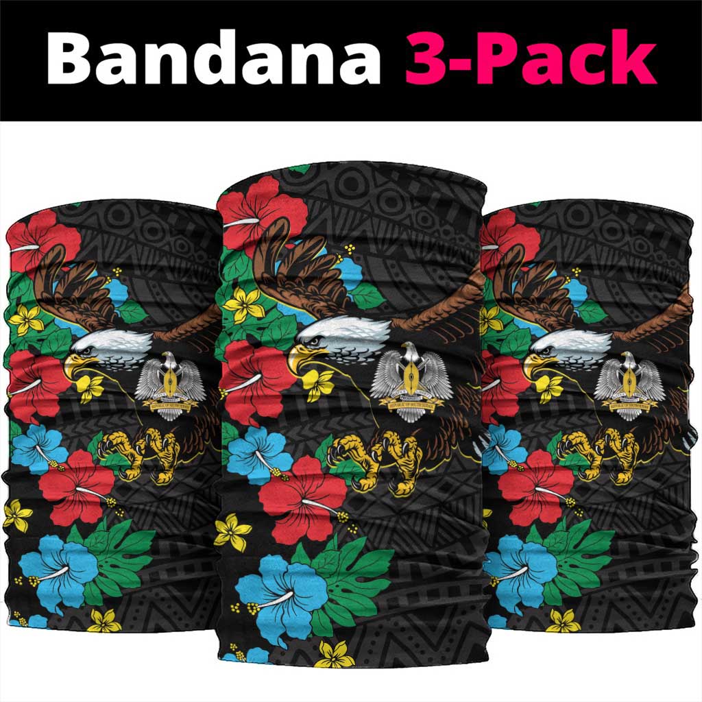 South Sudan Neck Gaiter African Pattern Hibiscus Floral - African Pride