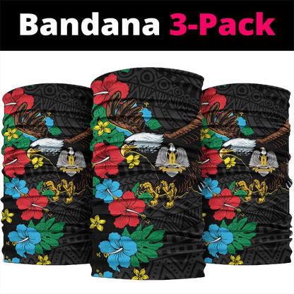 South Sudan Neck Gaiter African Pattern Hibiscus Floral - African Pride