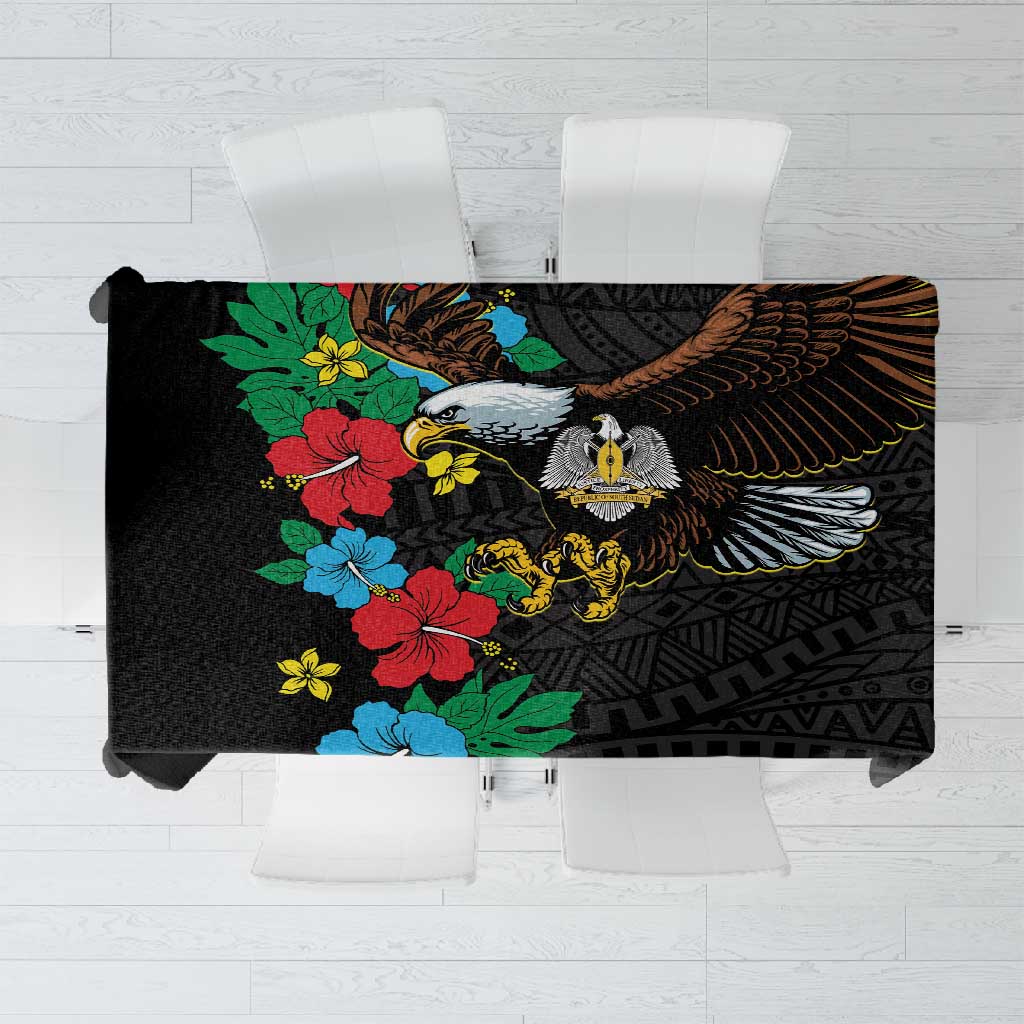 South Sudan Tablecloth African Pattern Hibiscus Floral