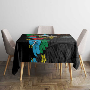 South Sudan Tablecloth African Pattern Hibiscus Floral