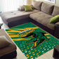 Afro Jamaica Cricket Tallawahs Area Rug Fi Wi Tallawahs Champions