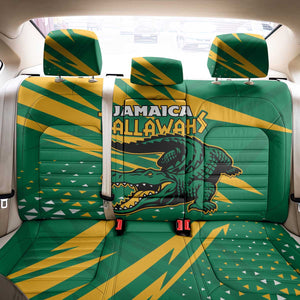 Afro Jamaica Cricket Tallawahs Back Car Seat Cover Fi Wi Tallawahs Champions
