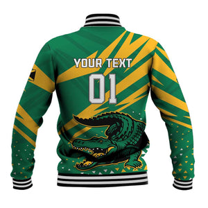 Custom Afro Jamaica Cricket Tallawahs Baseball Jacket Fi Wi Tallawahs Champions