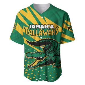 Custom Afro Jamaica Cricket Tallawahs Baseball Jersey Fi Wi Tallawahs Champions