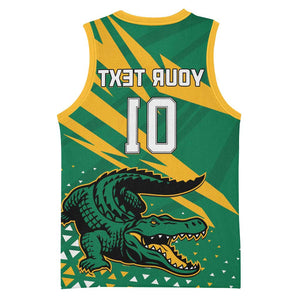 Custom Afro Jamaica Cricket Tallawahs Basketball Jersey Fi Wi Tallawahs Champions - African Pride