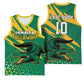 Custom Afro Jamaica Cricket Tallawahs Basketball Jersey Fi Wi Tallawahs Champions - African Pride
