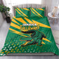 Afro Jamaica Cricket Tallawahs Bedding Set Fi Wi Tallawahs Champions
