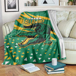 Afro Jamaica Cricket Tallawahs Blanket Fi Wi Tallawahs Champions