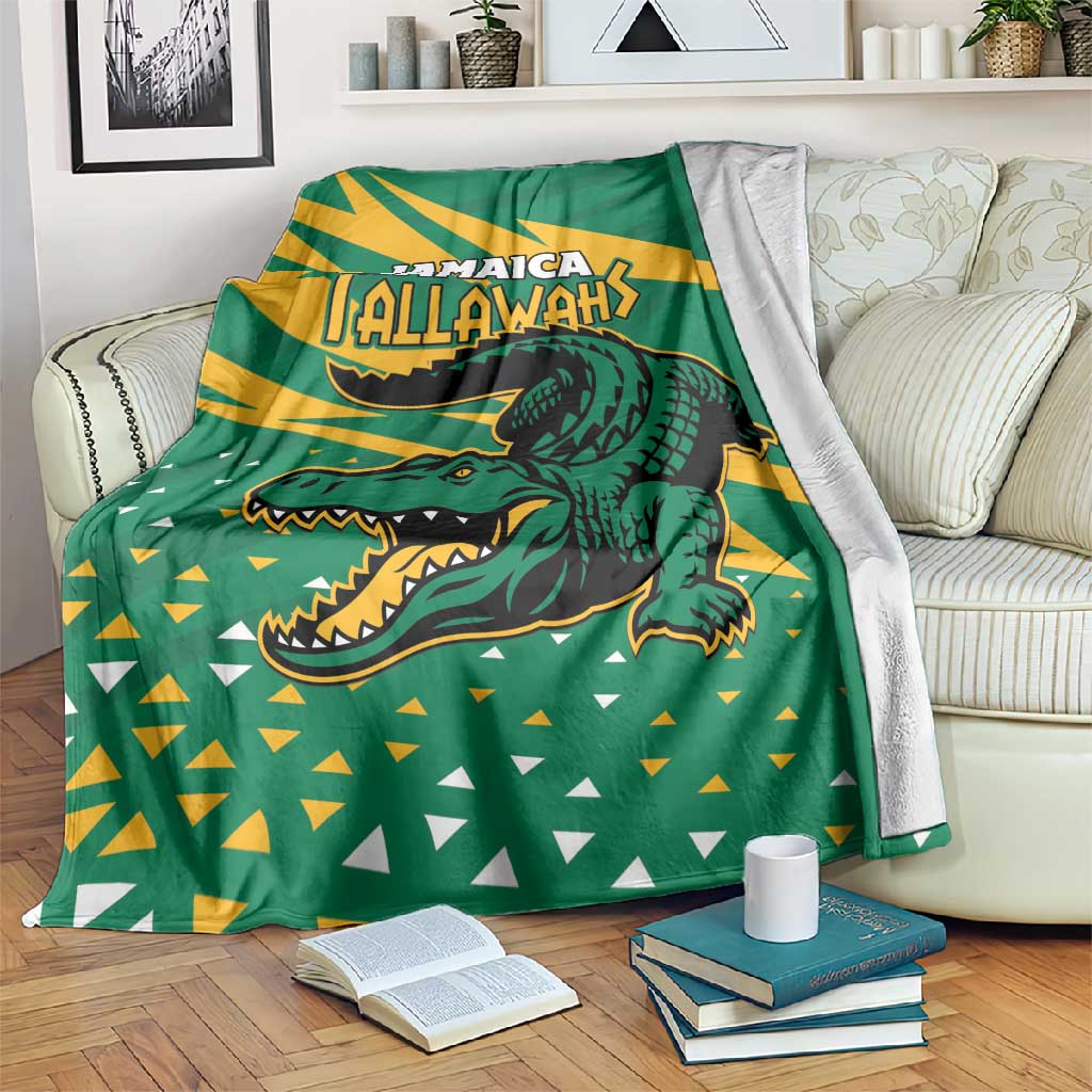 Afro Jamaica Cricket Tallawahs Blanket Fi Wi Tallawahs Champions