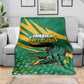 Afro Jamaica Cricket Tallawahs Blanket Fi Wi Tallawahs Champions