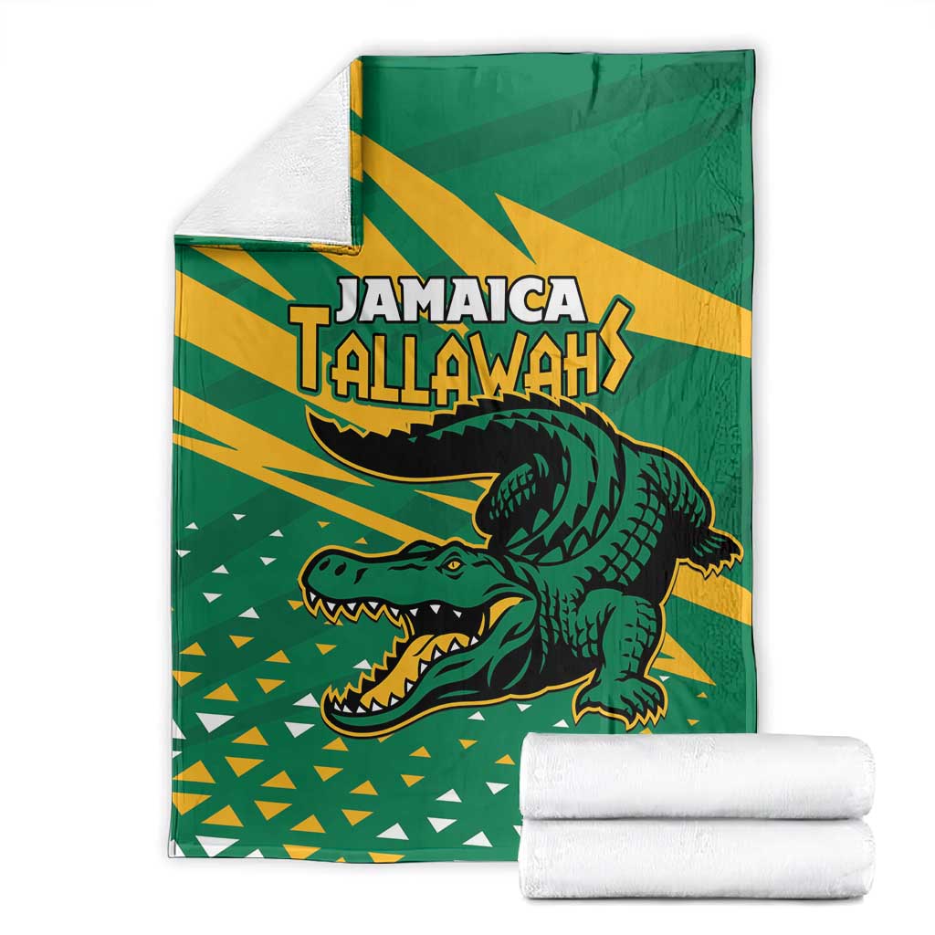 Afro Jamaica Cricket Tallawahs Blanket Fi Wi Tallawahs Champions