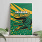 Afro Jamaica Cricket Tallawahs Canvas Wall Art Fi Wi Tallawahs Champions
