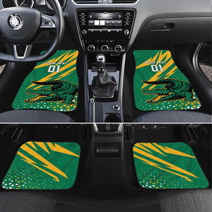 Afro Jamaica Cricket Tallawahs Car Mats Fi Wi Tallawahs Champions