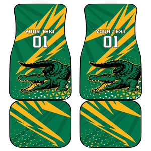Afro Jamaica Cricket Tallawahs Car Mats Fi Wi Tallawahs Champions