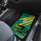 Afro Jamaica Cricket Tallawahs Car Mats Fi Wi Tallawahs Champions