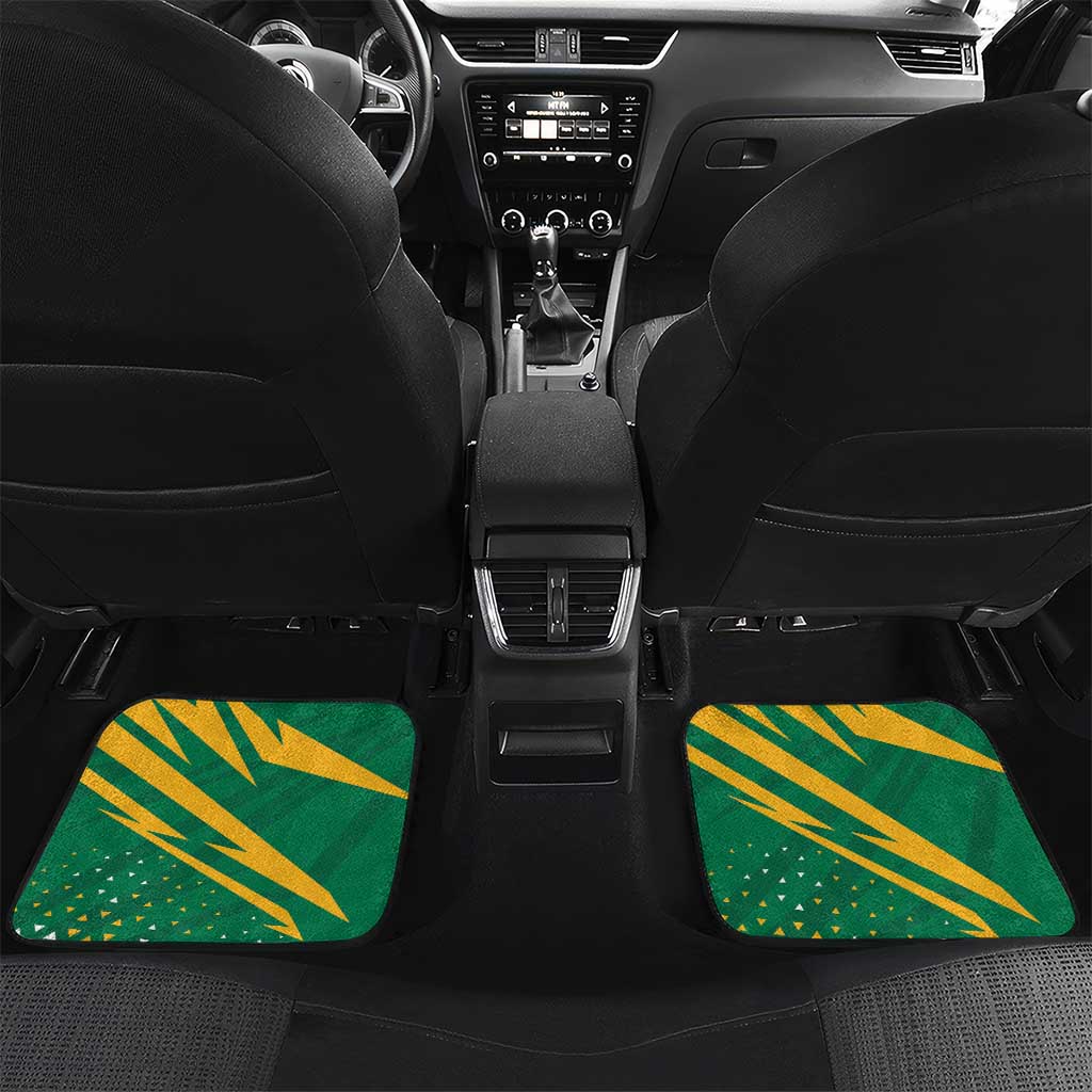 Afro Jamaica Cricket Tallawahs Car Mats Fi Wi Tallawahs Champions