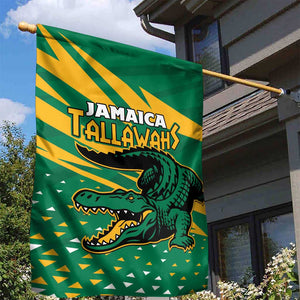 Afro Jamaica Cricket Tallawahs Garden Flag Fi Wi Tallawahs Champions