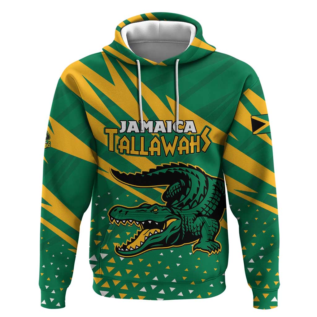 Custom Afro Jamaica Cricket Tallawahs Hoodie Fi Wi Tallawahs Champions