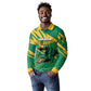 Custom Afro Jamaica Cricket Tallawahs Long Sleeve Polo Shirt Fi Wi Tallawahs Champions