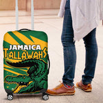 Afro Jamaica Cricket Tallawahs Luggage Cover Fi Wi Tallawahs Champions