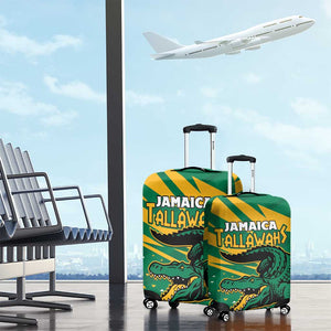 Afro Jamaica Cricket Tallawahs Luggage Cover Fi Wi Tallawahs Champions