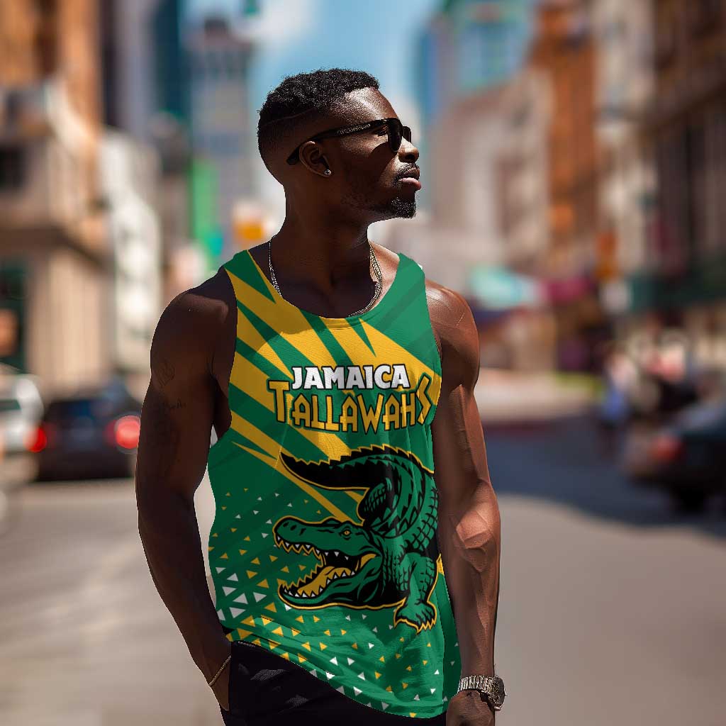 Custom Afro Jamaica Cricket Tallawahs Men Tank Top Fi Wi Tallawahs Champions