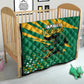 Afro Jamaica Cricket Tallawahs Quilt Fi Wi Tallawahs Champions