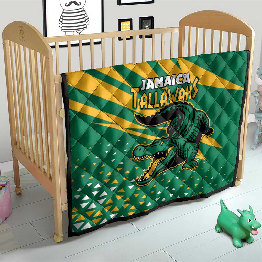 Afro Jamaica Cricket Tallawahs Quilt Fi Wi Tallawahs Champions